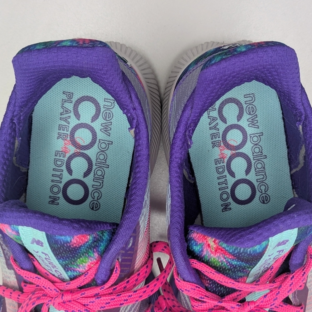 New Balance Fuel Cell Shift TR Coco Gauff Gradient Purple Pink Splash Size 8 - Picture 6 of 9